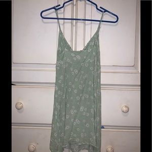 Super Cute Green Slip Dress from Pacsun